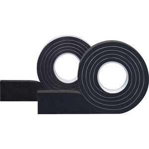 10mm(W) x 5-26mm(H) 5.6m FoamFlex®  Expanding Foam Weatherseal Sealing Tape - Black